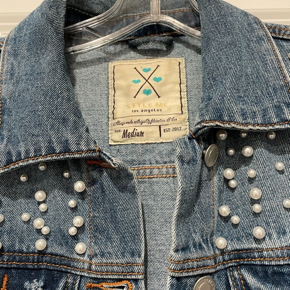 Pearl Denim Jacket - Picture 2 of 3